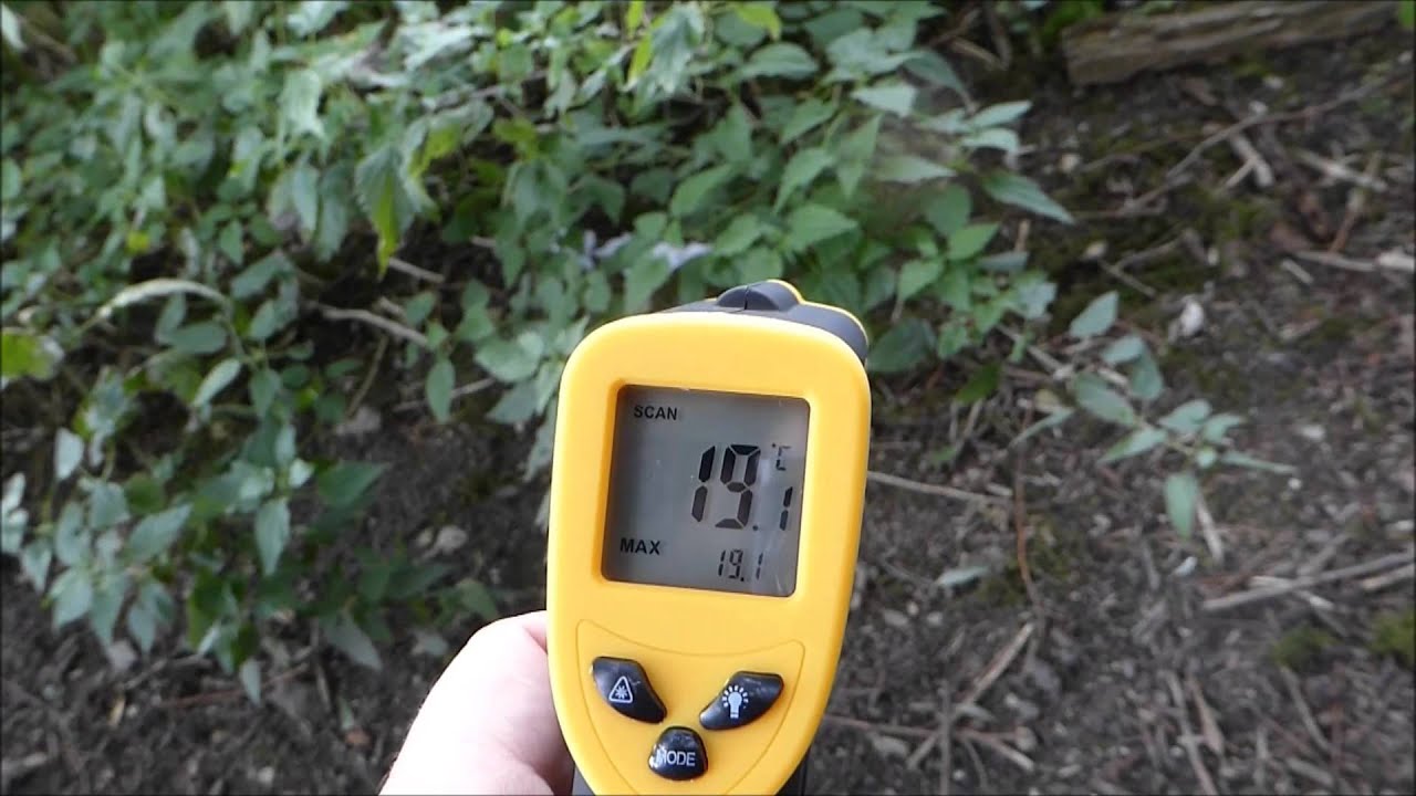 Unboxing und Testing Temperatur Pistole DT - 500