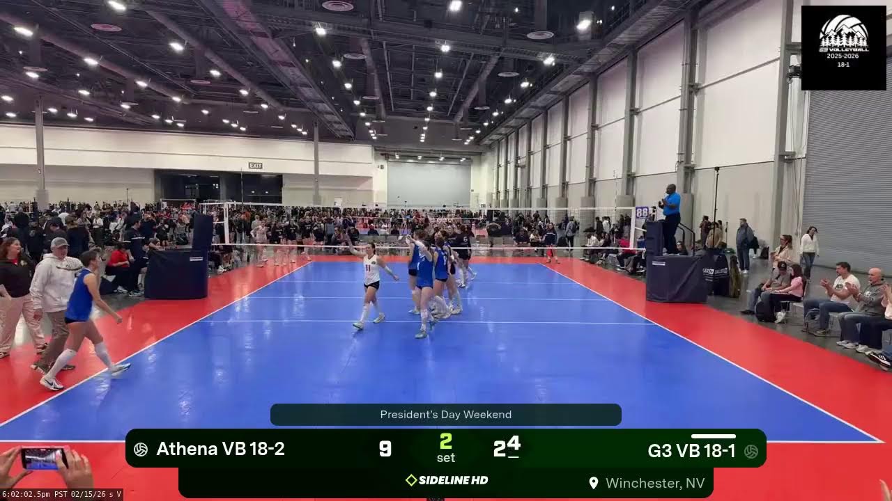 G3 VB 18-1 vs. Athena VB 18-2 (2026.02.15)