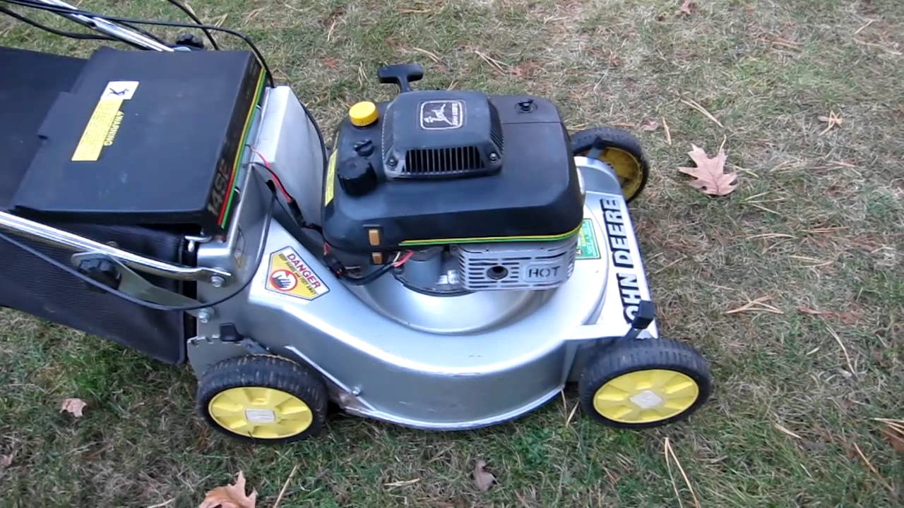 John Deere 14SE mower - restoration in progress