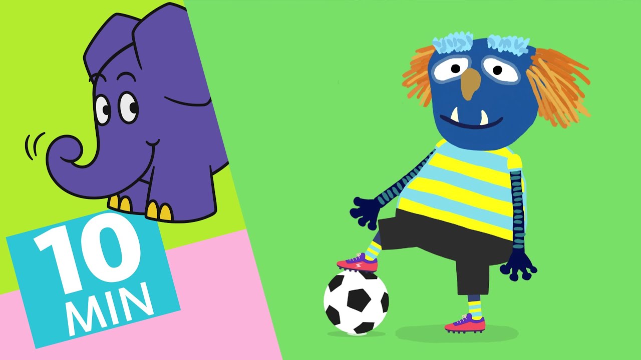 Hallo Elefant - Kinder beim Fu&szlig;balltraining & Spot Elefant als Torh&uuml;ter | Der Elefant |&nbsp;WDR