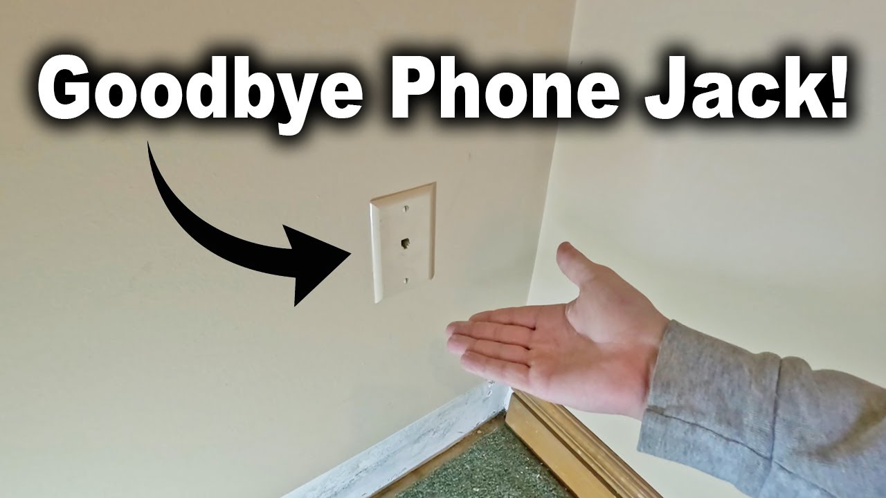 How to Remove Old Phone Jack and Patch Your Wall