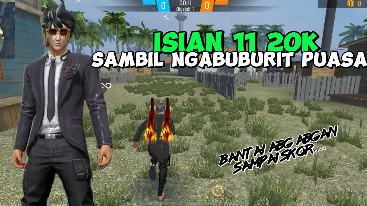 ISIAN 20K SAMBIL NGABUBURIT || MALAH KETEMU ABANG ABANGAN PULAA !!!