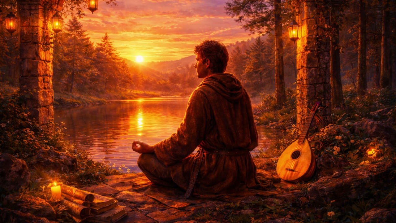 O Bardo da Mente Iluminada – Música Medieval Suave para Estudo e Calma