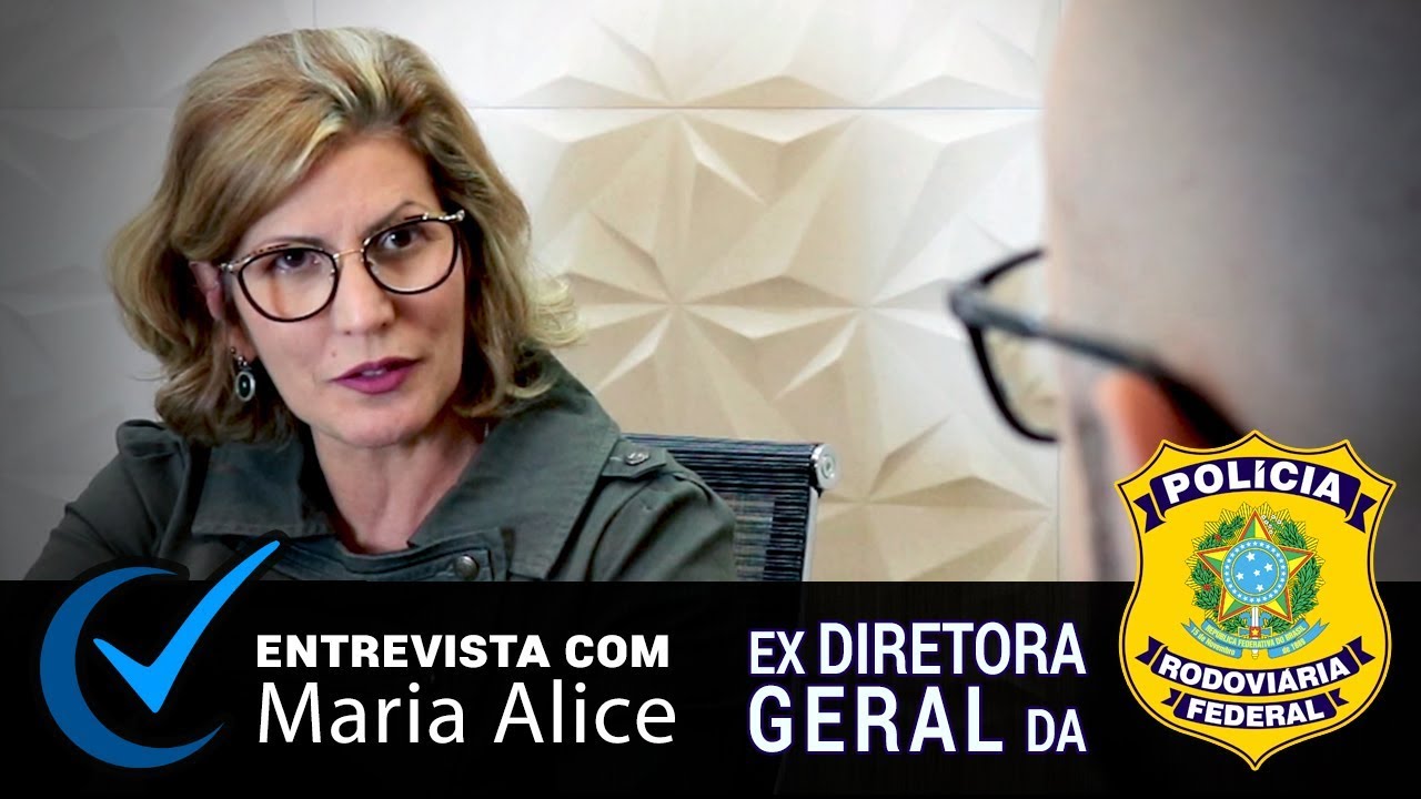 Concurso PRF 2019 - Entrevista com a ex Diretora Geral Maria Alice: Hist&oacute;ria e Carreira da PRF