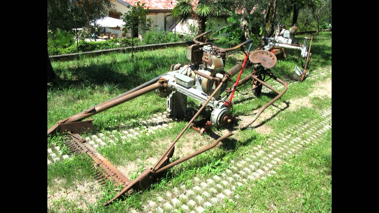 Restauro motofalciatrici Giorgio Malcesine