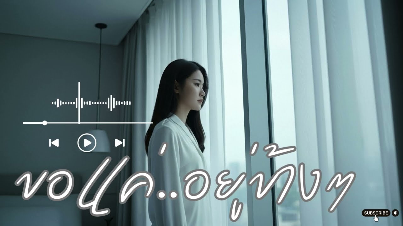 ขอแค่อยู่ข้างๆ | เพลงเศร้าผู้หญิงร้อง | Thai R&B ช้า ๆ | Slow Acoustic Piano | Wish89MusicStudio