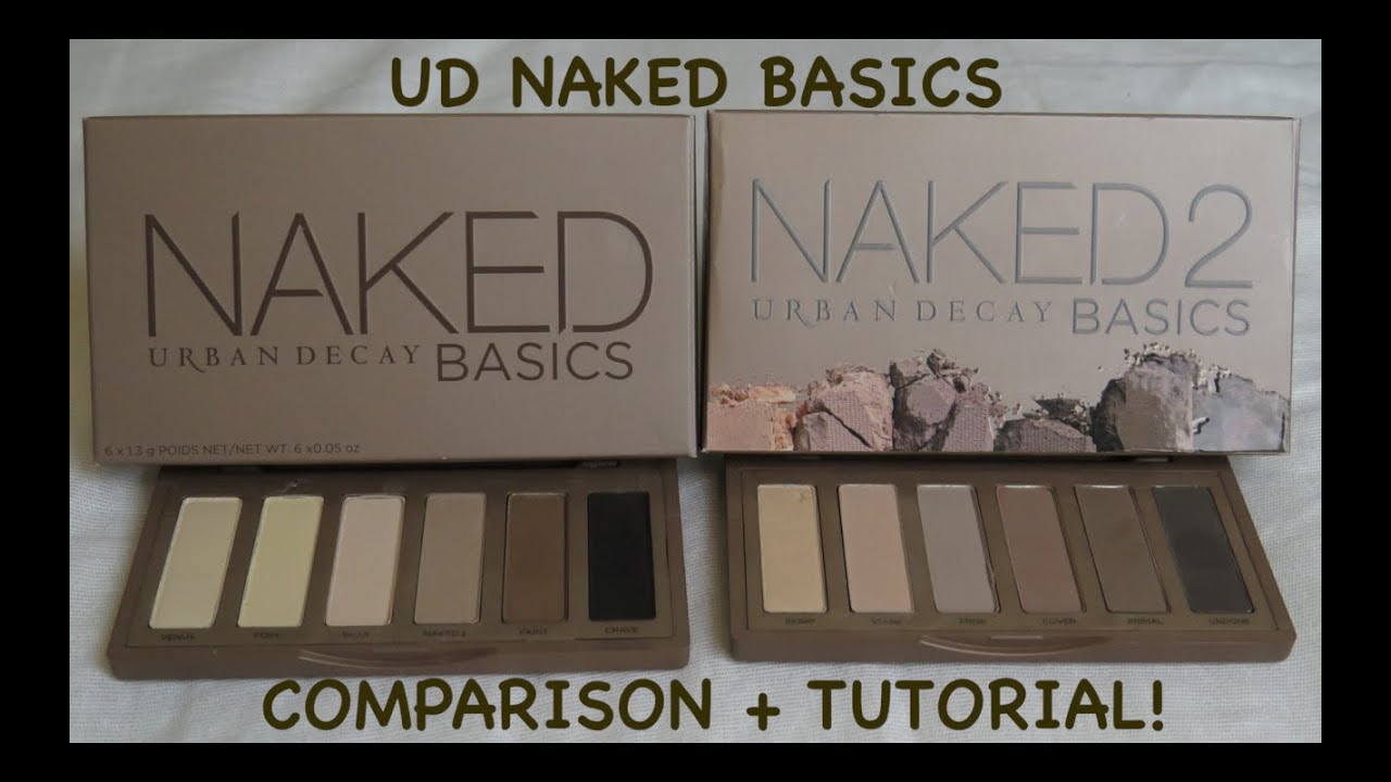 UD Naked Basics vs Naked Basics 2!