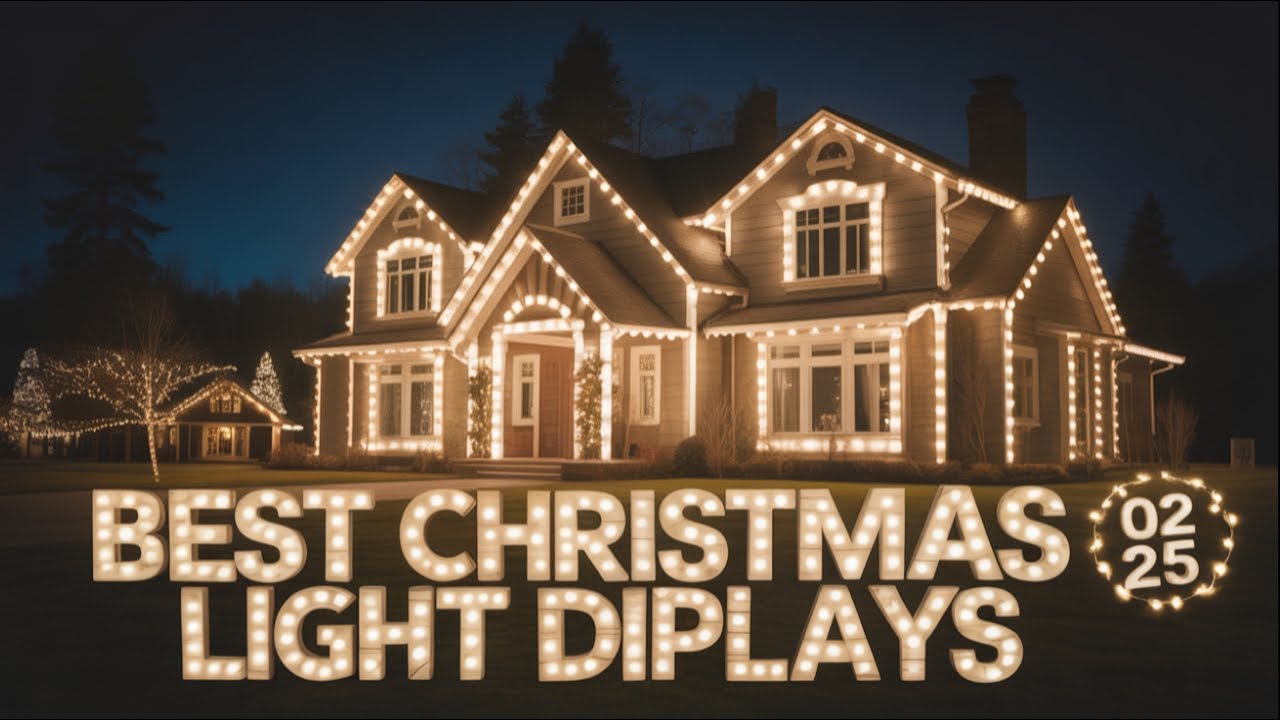 🎄 BEST CHRISTMAS LIGHT DISPLAYS 2026 & Traditional Christmas Carols