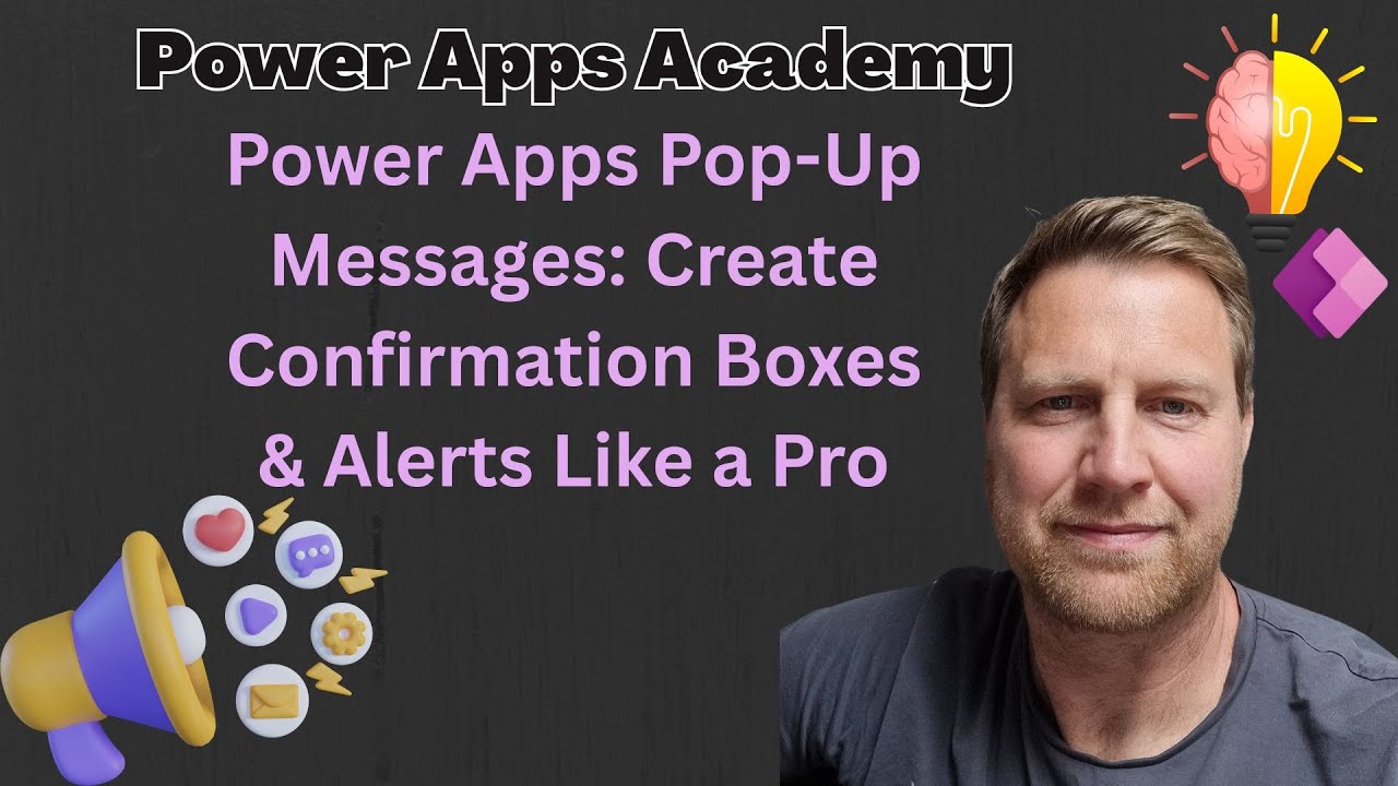 Всплывающие сообщения Power Apps: создавайте окна подтверждения и оповещения как профессионал 🚀