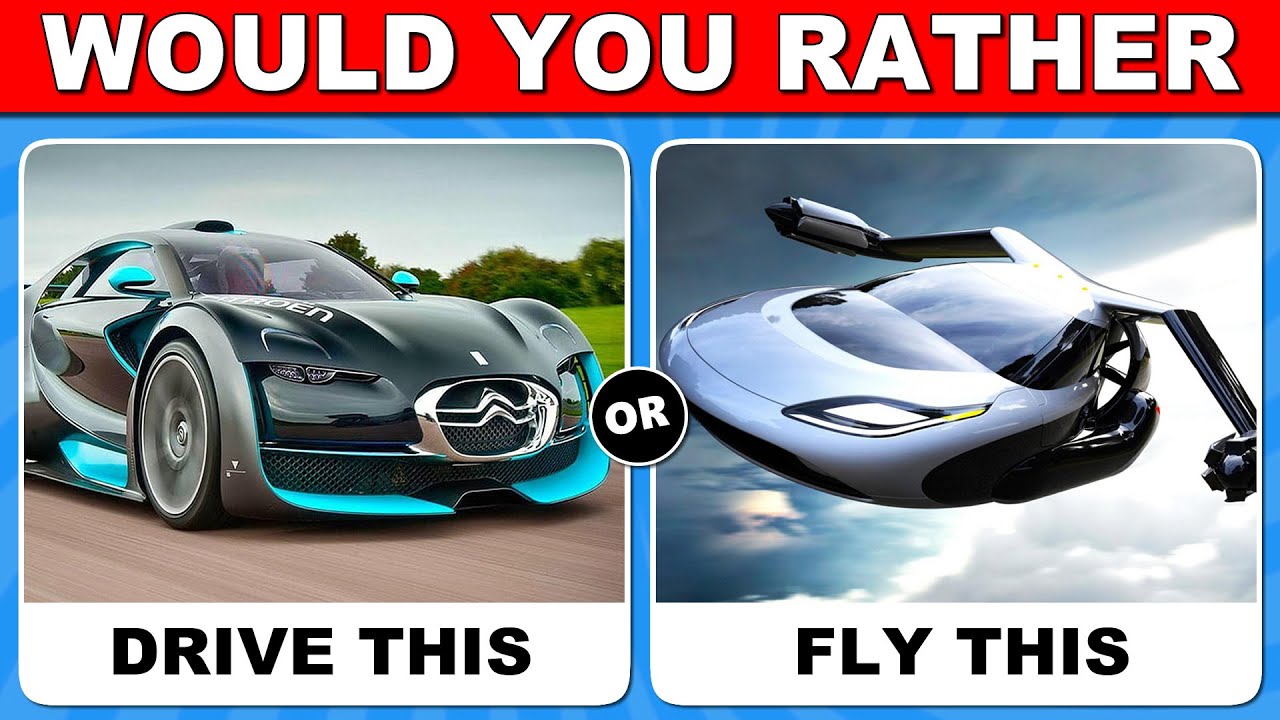 Futuristic Luxury Lifestyle 🤑💎 Would You Rather…  (Hardest Choices Ever)