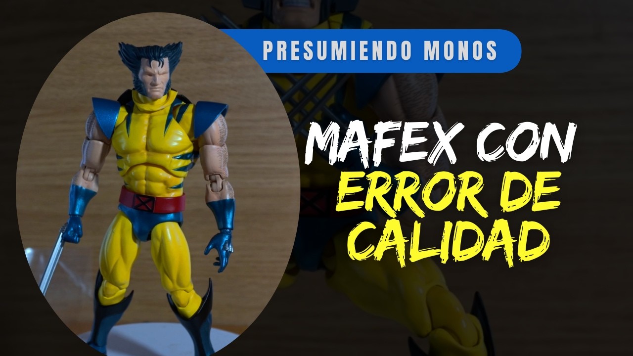 AliExpress salvó mi colección | MAFEX Wolverine ORIGINAL