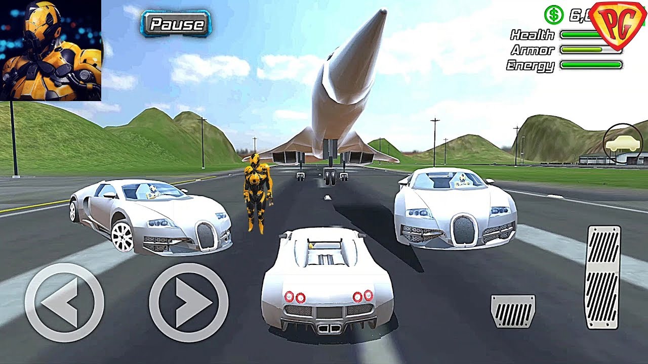 Super Crime Steel War Hero Iron Flying Mech Robot #52 Android GamePlay