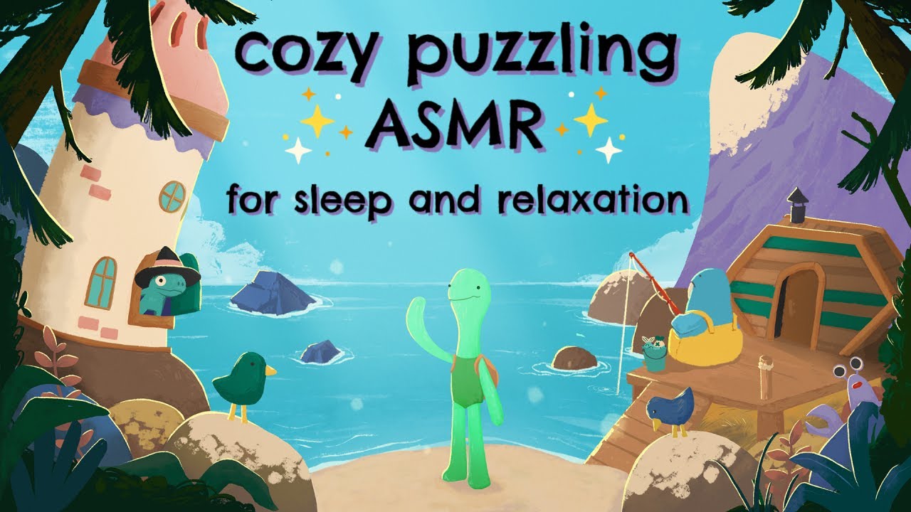 Cozy Puzzle Gaming ASMR 🐢✨ Flibbius McDoogle and the Mysterious Flying Machine
