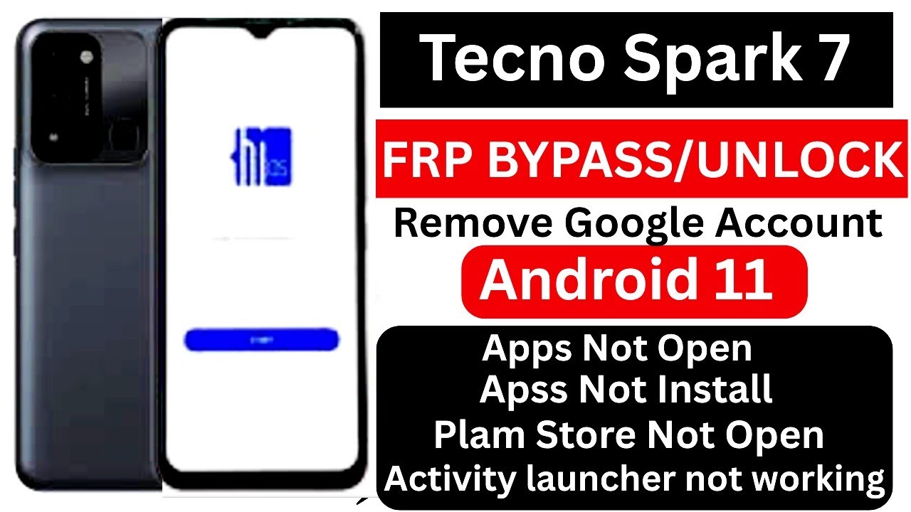 Tecno Spark 7 FRP Bypass Without SIM, Xshare or App Install | Google Lock Remove 2025