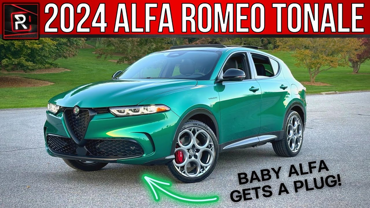 Alfa Romeo Tonale Veloce 2024 года &mdash; итальянский взгляд на подключаемый гибридный внедорожник с турбонаддувом