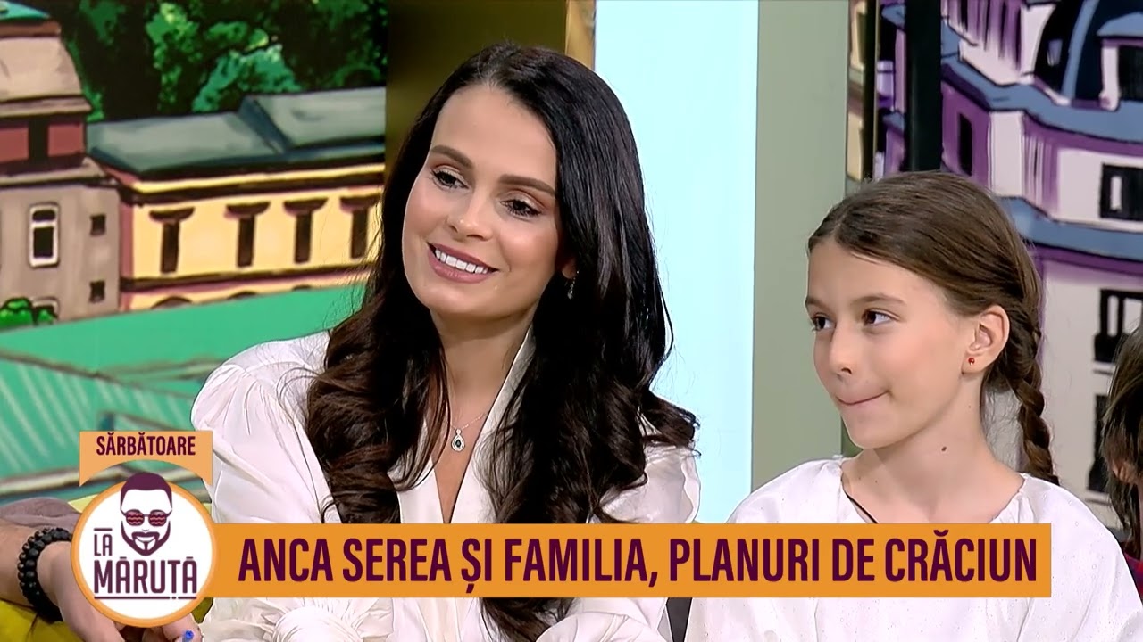 Anca Serea și familia, planuri de Crăciun