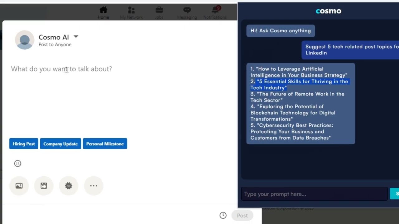 Cosmo AI Features #1