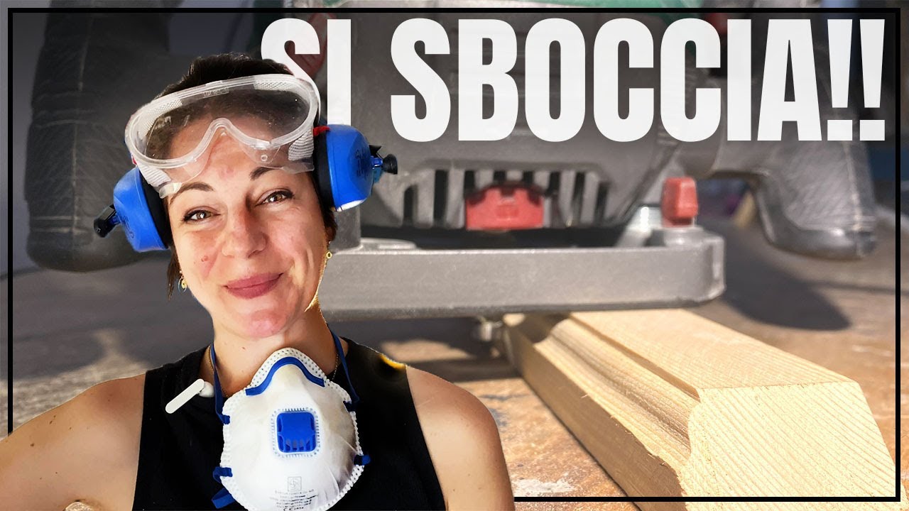 fai da te - la CORNICE PRO per i tuoi quadri con una semplice FRESA