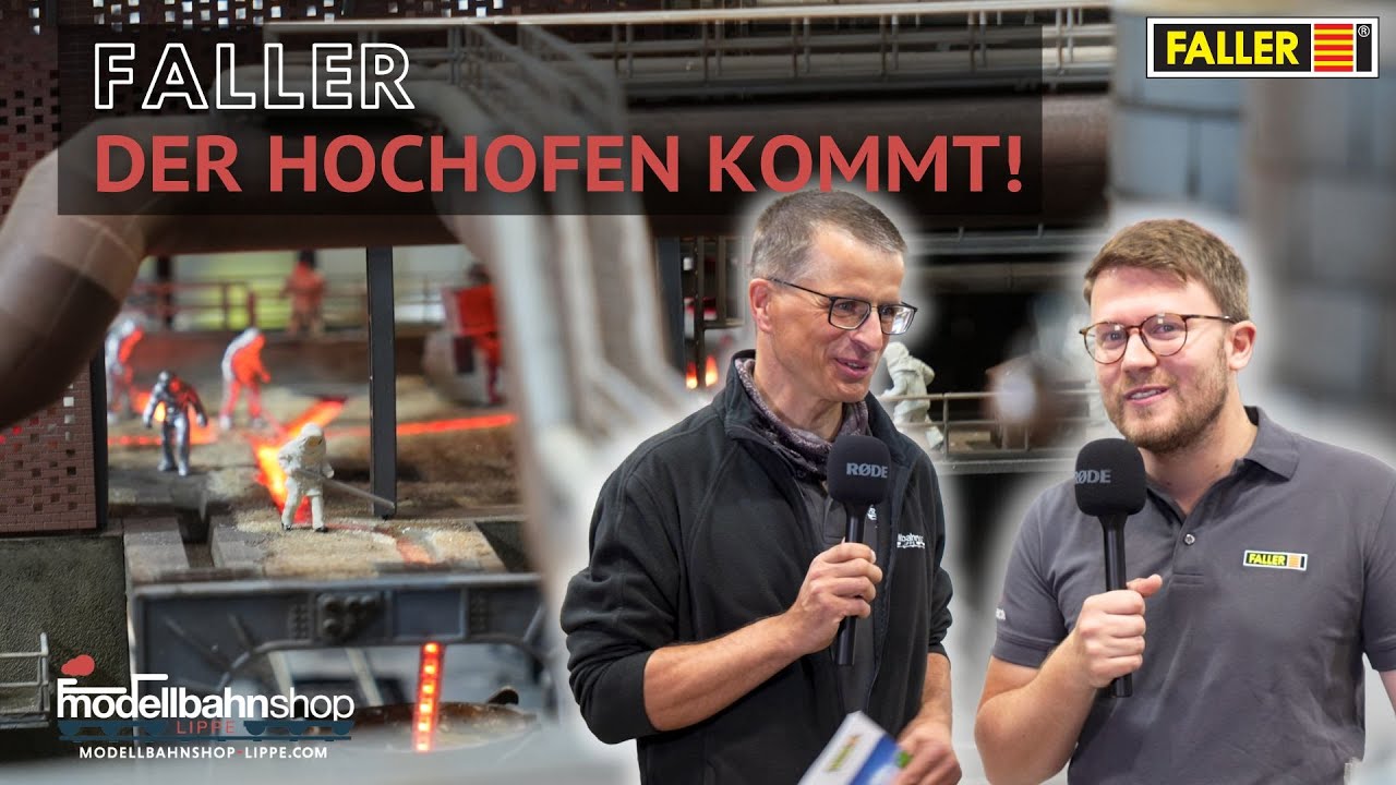 FALLER Neuheiten | Hochofen & mehr | Hobby Messe Leipzig | MSL News
