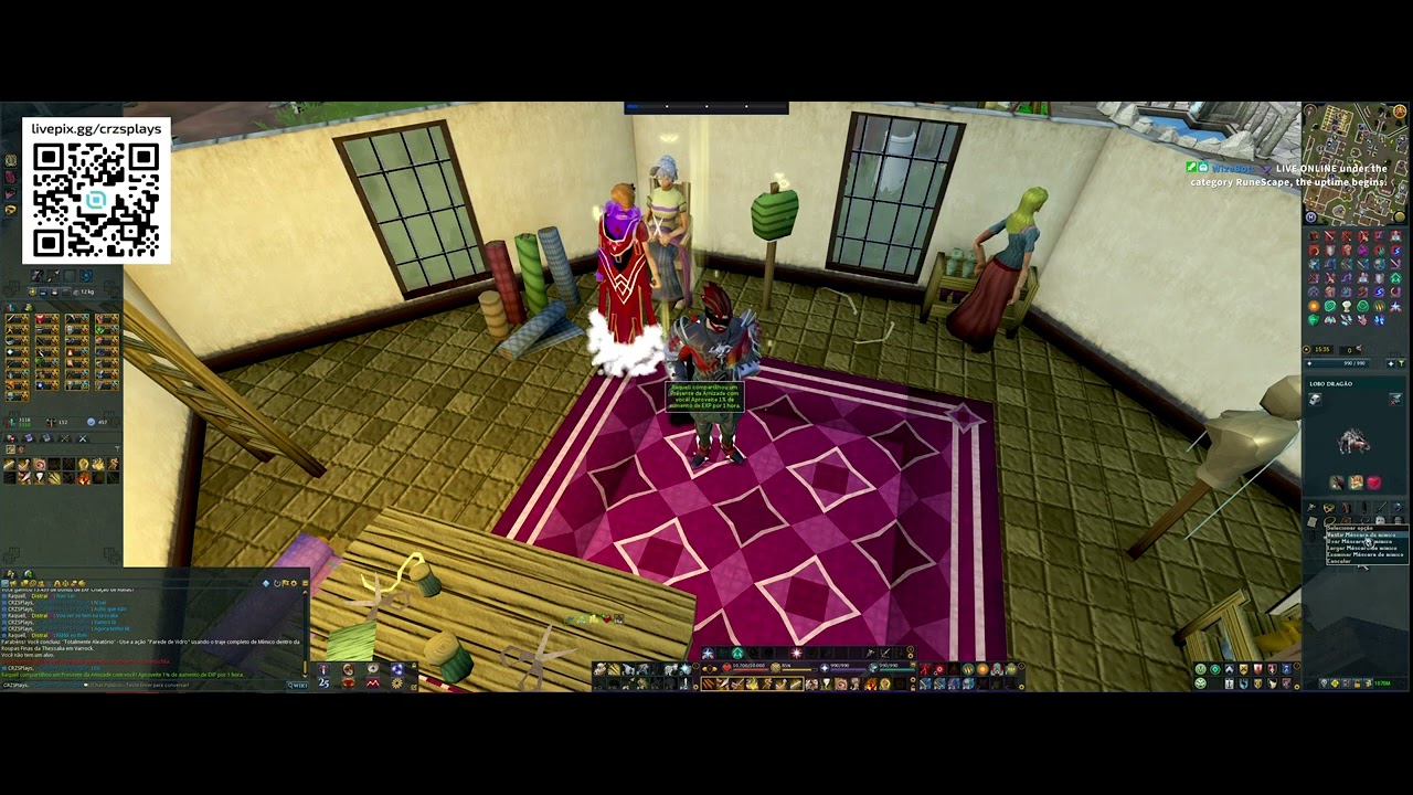 CRZSPlays celebra 25 Anos de RuneScape ⚔️🔥 RuneScape 25 Anos | Nostalgia, Quests e Memórias