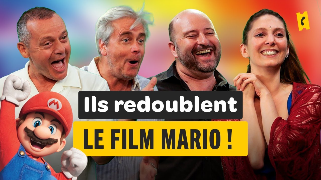 Les voix de Mario, Luigi, Donkey Kong et Peach, ce sont eux ! -  Super Mario Bros.