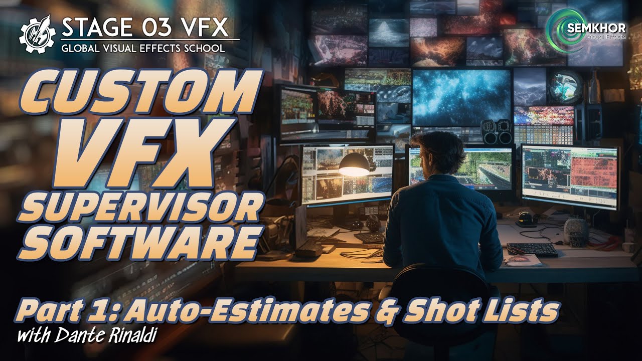 Custom VFX Supervisor Software Part 1