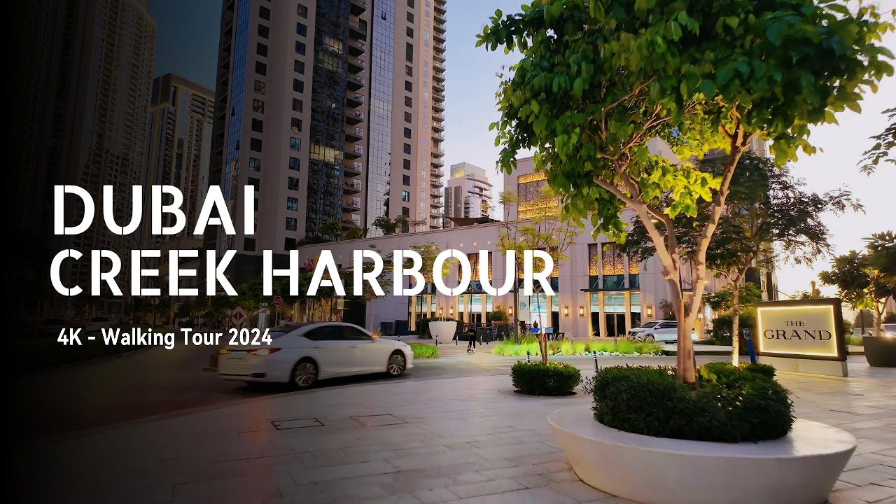 Dubai [4K] Creek Harbour - Walking Tour 2024 🇦🇪