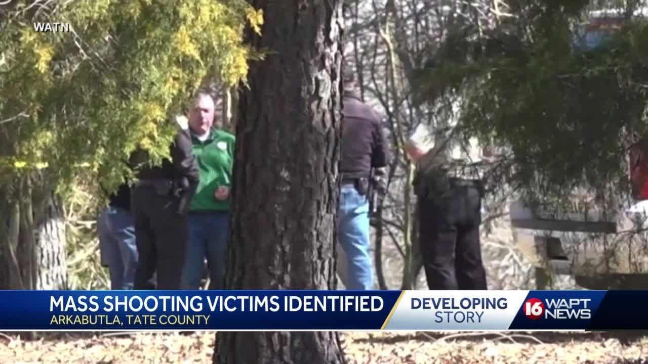 Tate County shooting victims identified