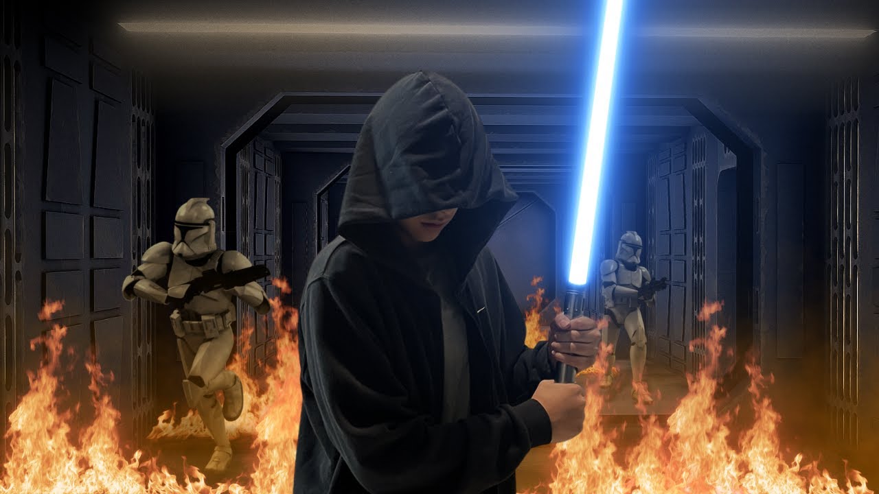 Hago mi propia película de Star Wars con VFX y… ¿sale mal?