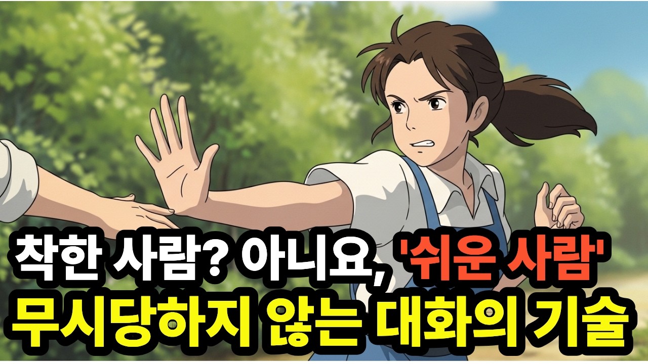 말 잘하는 법? 아니요, '만만해 보이지 않는 법'이 먼저입니다 | 나르시시스트 | 인간관계 | 가스라이팅 | 심리학 | 자존감 | 멘탈관리 | 인생조언