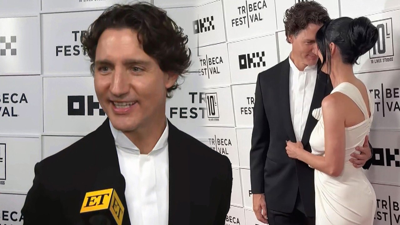 Justin Trudeau Reacts to Supporting Katy Perry During PDA-PACKED Red Carpet DEBUT (Exclusive)