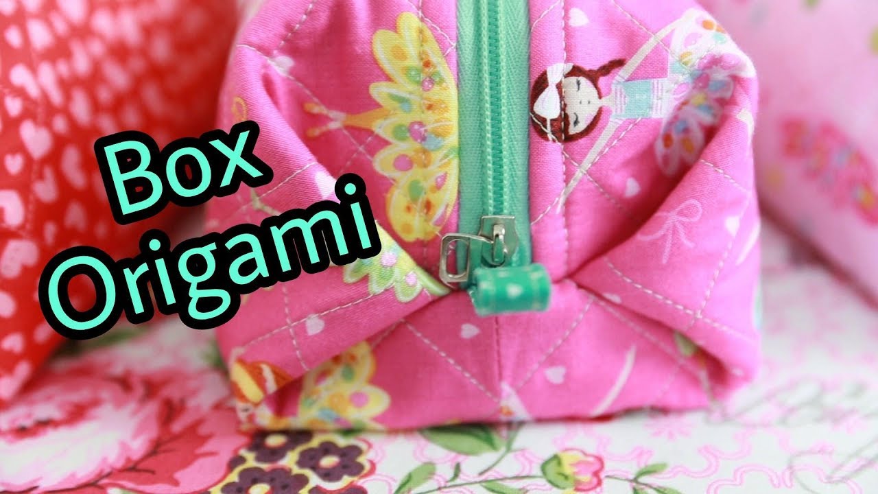 Necessaire Box Origami - Sem Caixinha de Leite!