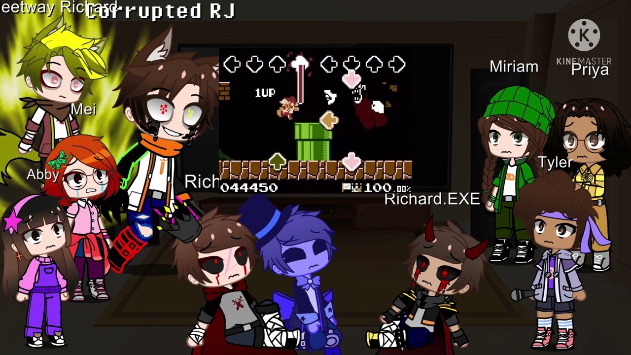 RJ, Turning Red cast, and my EXE clones react to GAME OVER