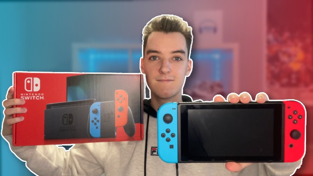 [ASMR] Nintendo Switch Unboxing