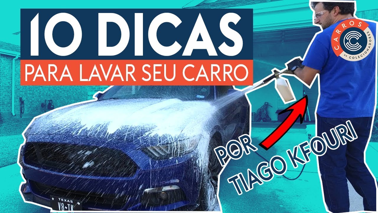LAVE SEU CARRO COMO UM PROFISSIONAL !