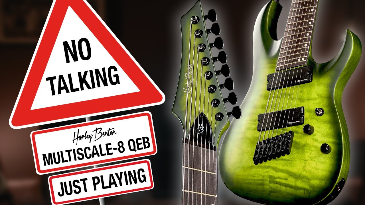 Harley Benton - No Talking - MultiScale-8 - Just Playing