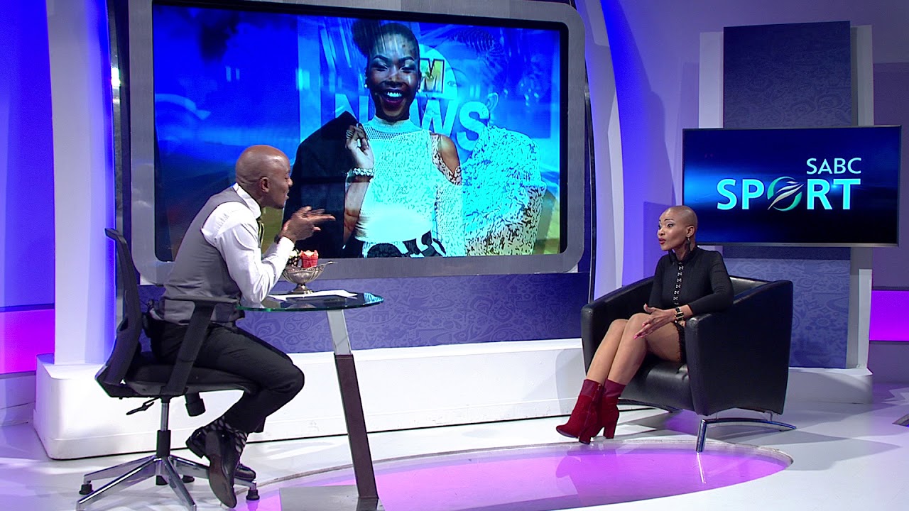 Thomas Mlambo chats to presenter Alicia Jali