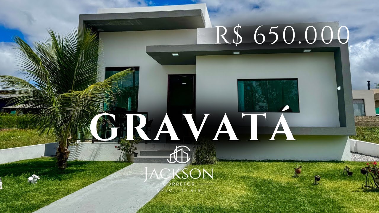 IMÓVEL EM GRAVATÁ | R$ 650.000,00 | CONDOMÍNIO FECHADO