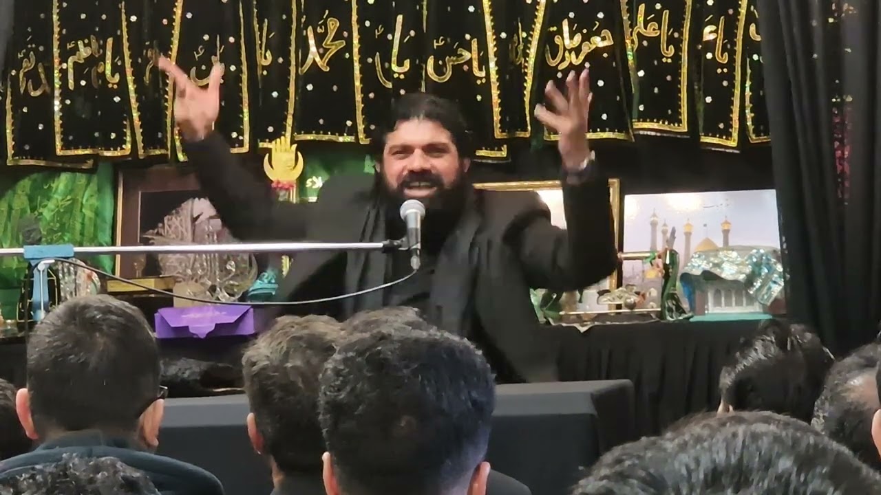 4th Muharram Majlis by Allama Asif Raza Alvi ] Dua e Zehra, Northampton ] AGHA UK