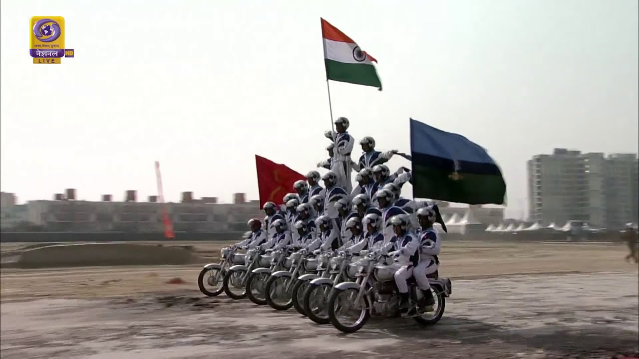 Daredevil Bike Stunts at Defence India Expo 2020