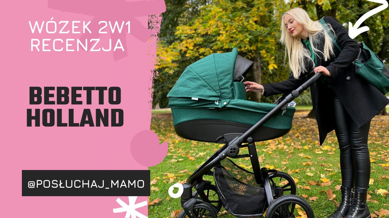 Bebetto Holland wózek 2w1 RECENZJA/OBSŁUGA