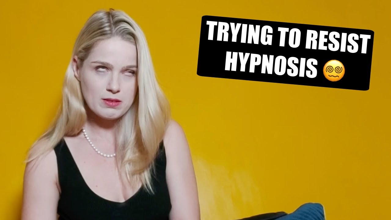 Lottie Hypnotized: Trying to Resist Hypnosis