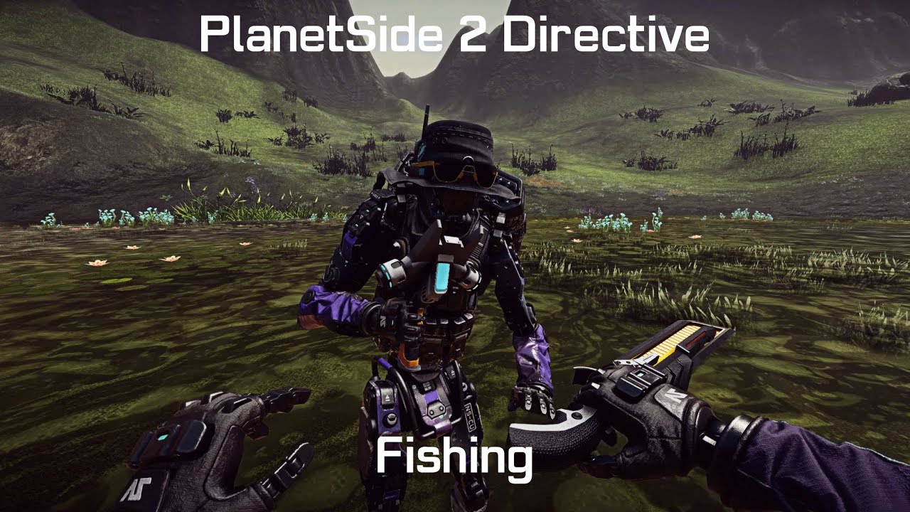 Рыбалка в PlanetSide 2: забавная шляпа