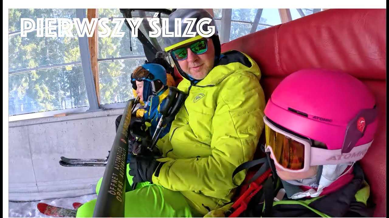 Nauka jazdy na nartach - Lekcja 2: Wjazd na górę, wpinanie nart i pierwszy ślizg