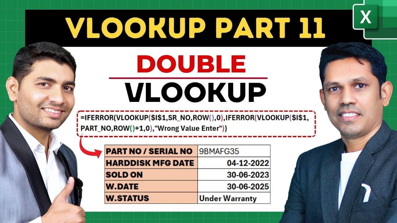 Double VLOOKUP: Solve Complex Excel Lookups Easily