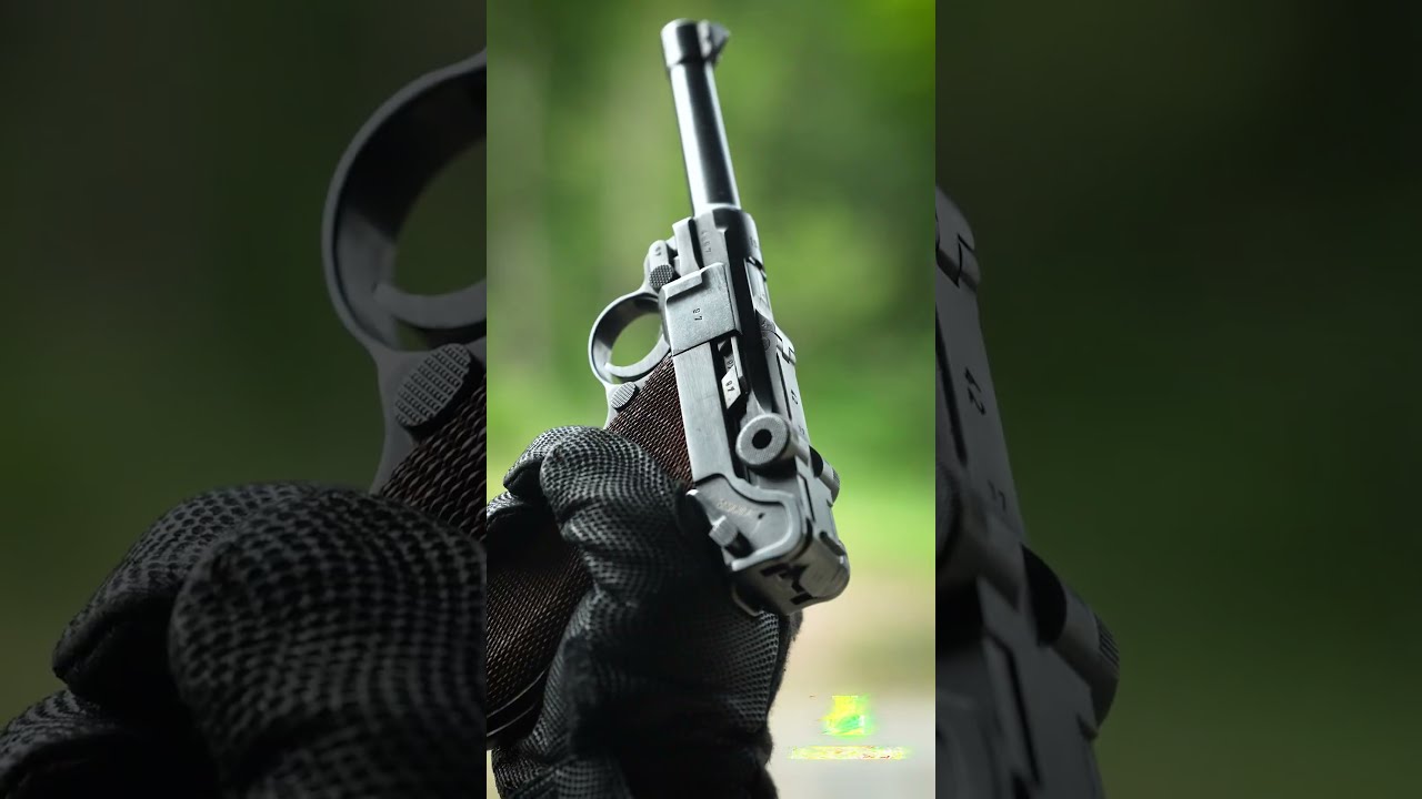 WWII Trophy Luger P08