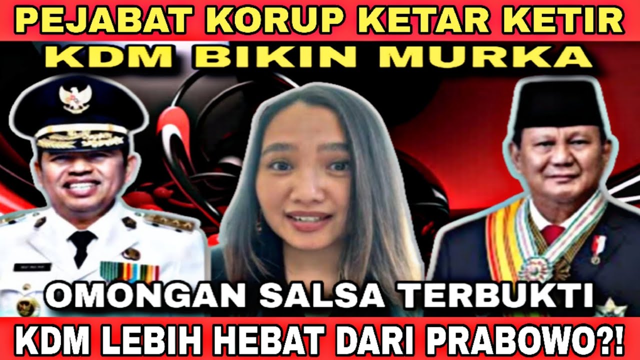 OMONGAN SALSA TERBUKTI‼️ KDM LEBIH HEBAT DARI PRESIDEN PRABOWO!? DPR KETAR KETIR 