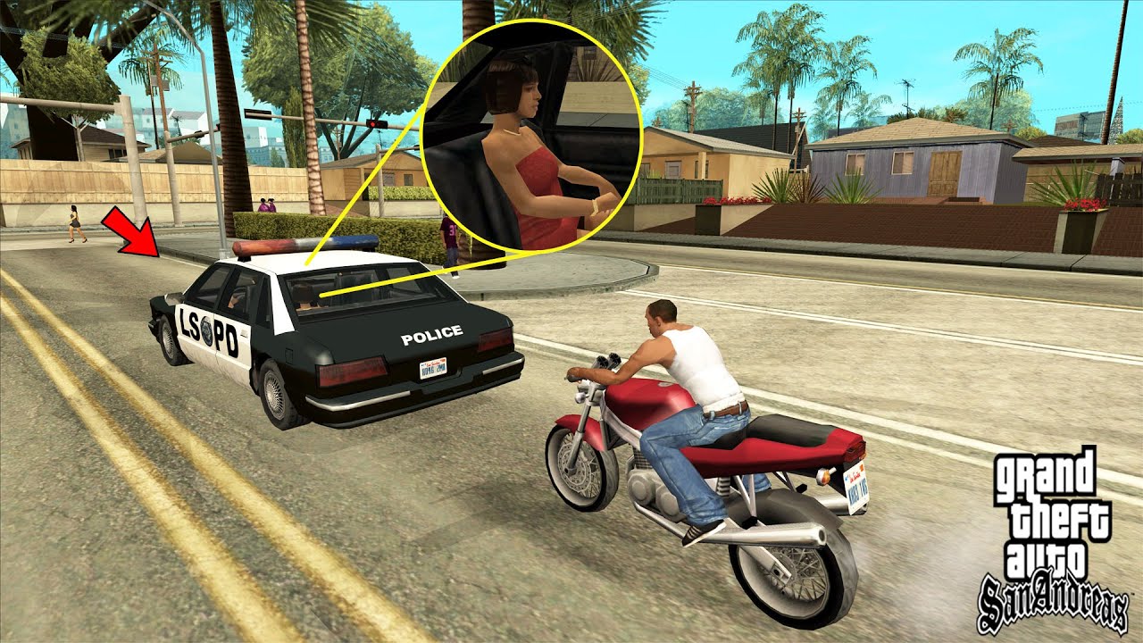 I Followed a Police Car in GTA San Andreas &ndash; You Won&rsquo;t Believe What Happened!