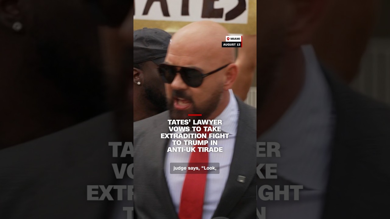 Tates&rsquo; lawyer vows to take extradition fight to Trump in anti-UK tirade