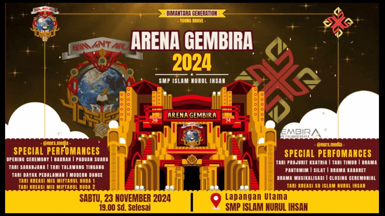 ARENA GEMBIRA 911 | BIMANTARA GENERATION | SMP ISLAM NURUL IHSAN PALANGKA RAYA